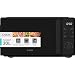 Candy WAVE 500 Gril Micro-ondes 20 Litre Digital, 700W-800W 5 Niveaux de Puissance, 8 Programmes Automatiques, Nettoyage Facile, Décongélation, Verrouillage de Décurité Enfant, Noir CMW520GDB