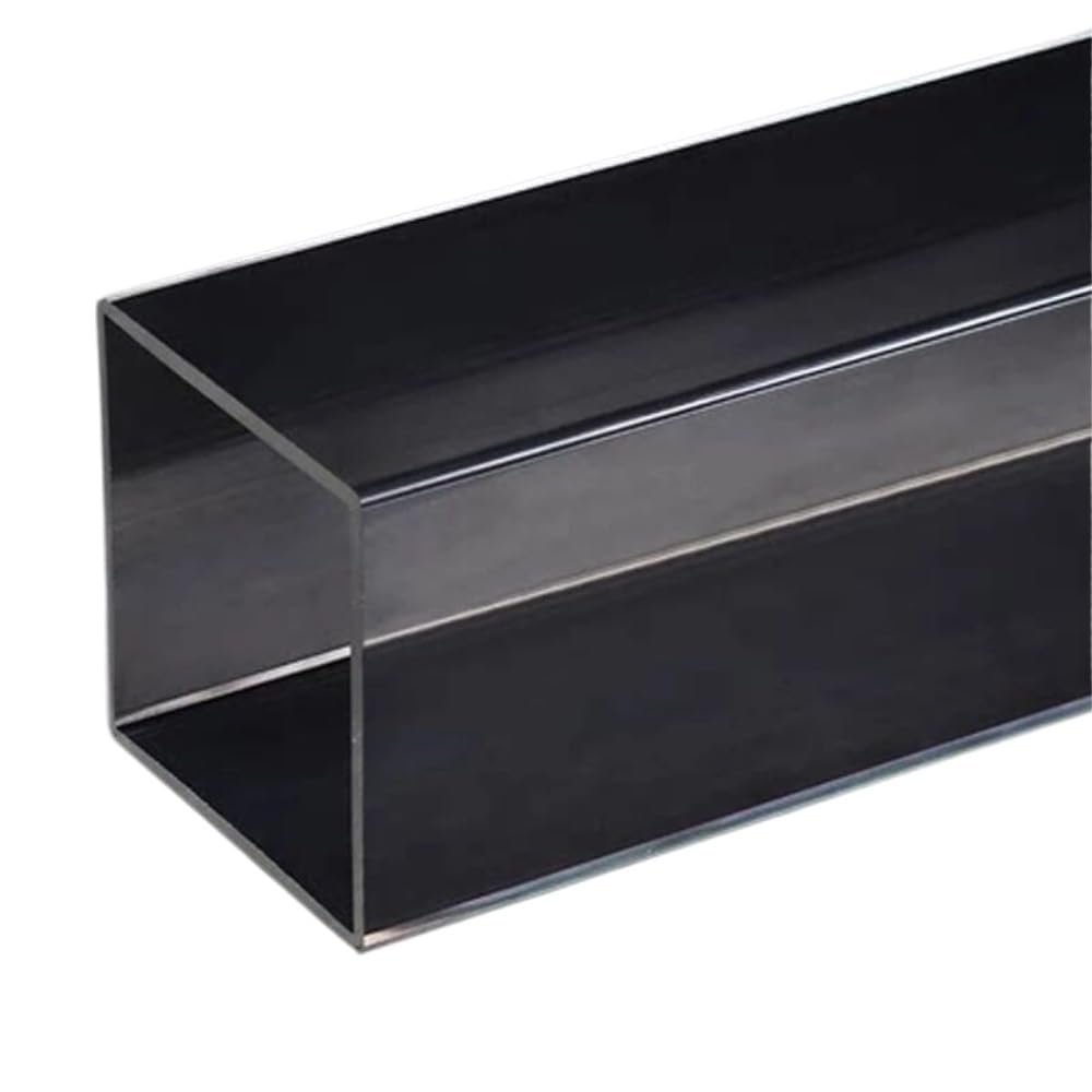 Tube creux en acrylique transparent PMMA pour création de luminaires