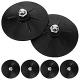 GRIRIW 6pcs Rubber Suction Cups Base for Freestanding Boxing Bag, Heavy-Duty Punching Bag Suction Cup Replacement Accessories, Stable Floor Anchors for Boxing Training and Home Fitness