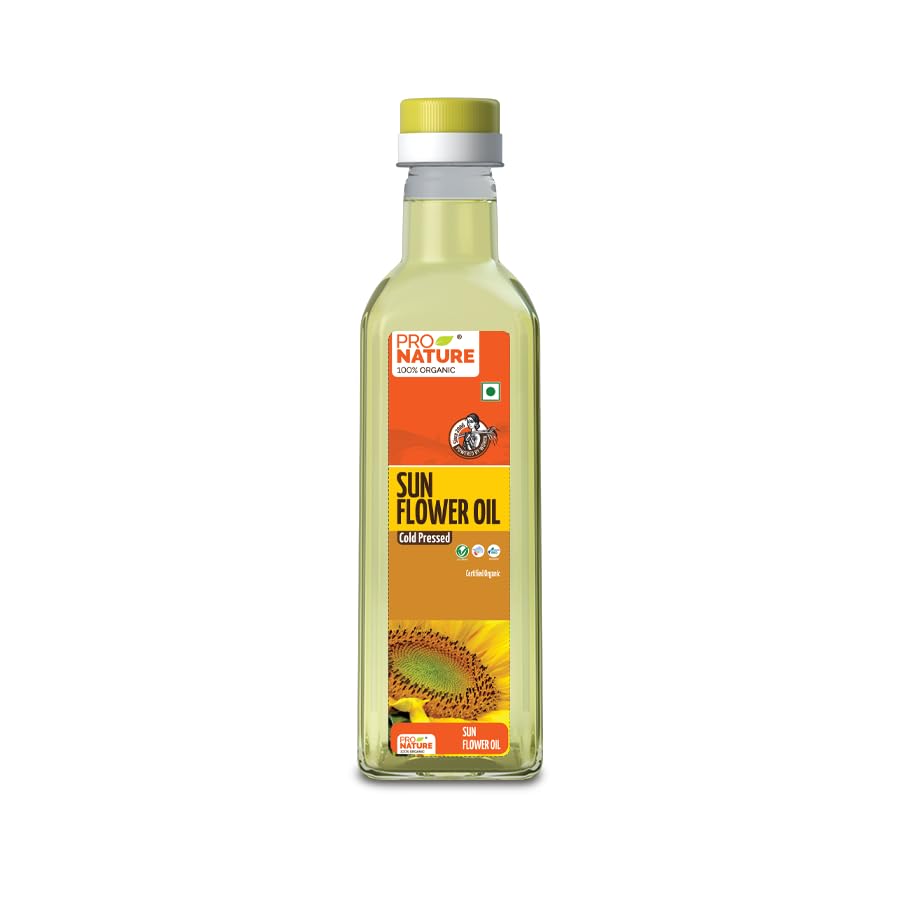 Image of Pro Nature 100% Organic | Oil Combo 2 (Sunflower Oil 500ml) (Pack of 2)