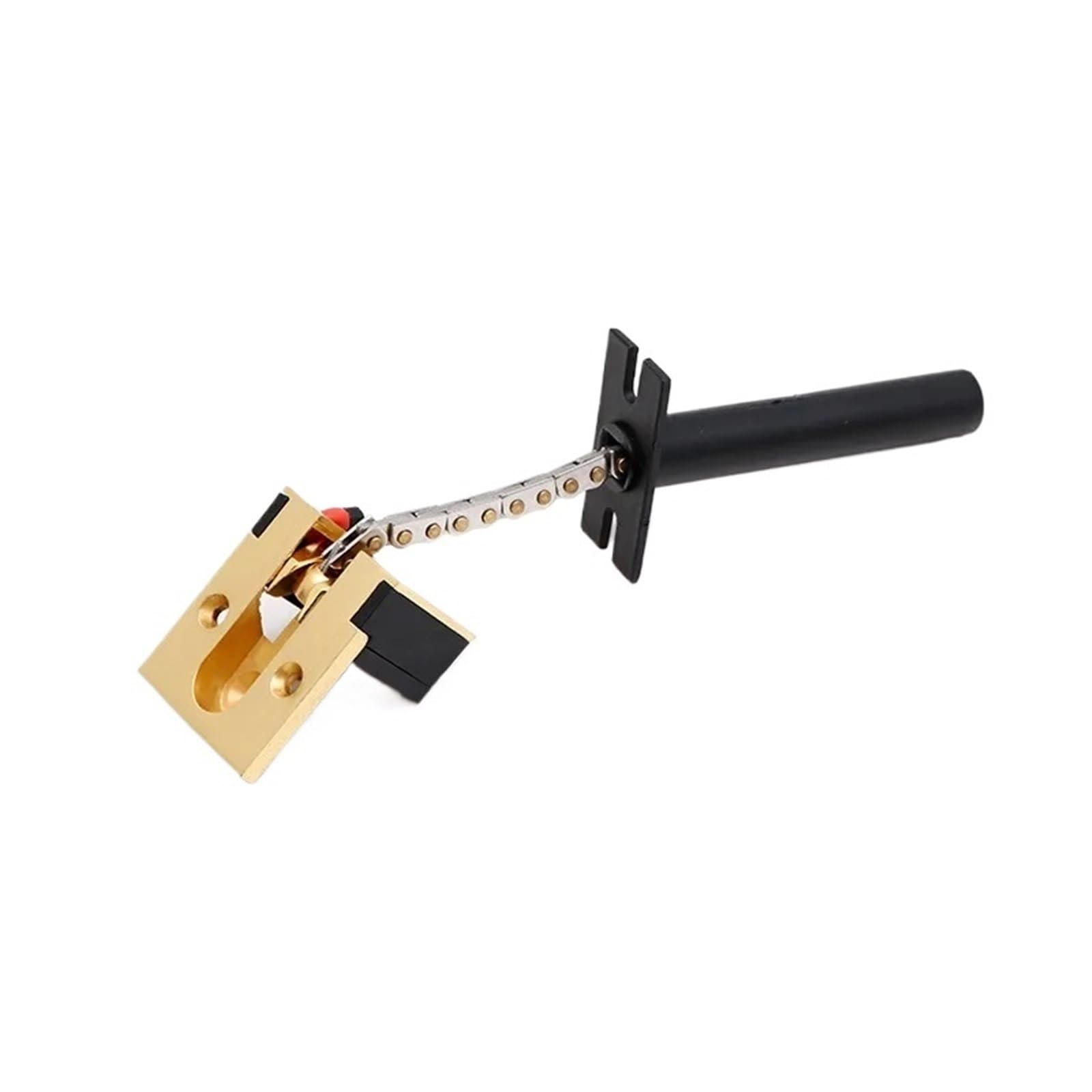 Yusuzh Color 6 1Pc Zinc Alloy Hidden Chain Safety Door Bolt Hotel Invisible Buckle Hasp Window Lock For Door(Color 6)