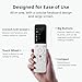 SwitchBot Universal Remote Control with Hub Mini Matter Enabled, Multi-use Smart Remote with Customize App, Control 25 IR/Bluetooth Devices and 10 Scenes, Compatible with TV/AC/SwitchBot BLE Devices