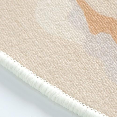 Tapis de chambre rétro imperméable lavable 80x120 doux grand format - 4