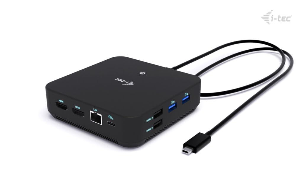 I-Tec Dockingstation - UsB-C / Usb4 / Thunderbolt 3 / Thunderbolt 4 / Thunderbolt 5 (c31trividpro100w)