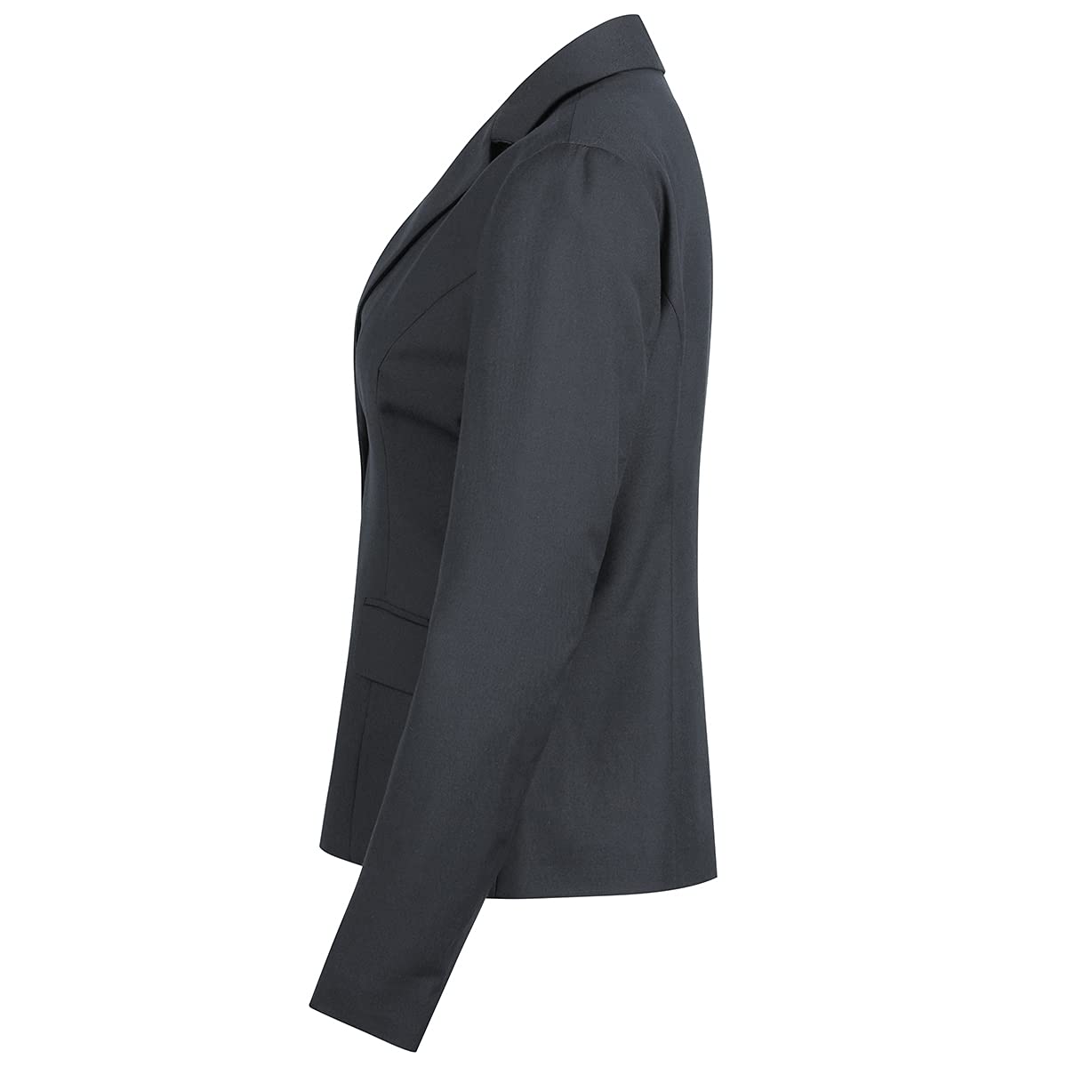 YUNCLOS Blazer Femme Chic Veston Élégant Tailleur Travail Business Veste De Costume Décontracté Boutonné Coupe Ajustée