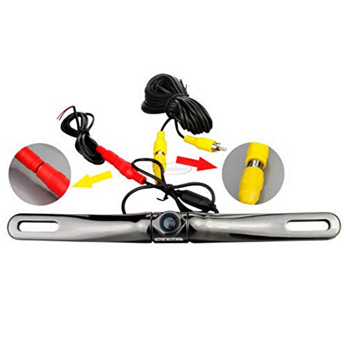 VIGORFLYRUN PARTS LTD Car Parking Camera 180 Degree View Angle CMOS Metal Waterproof License Plate Reversing Rear View Camera - Image 4