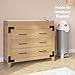 Foundations Hands Free Tall Diaper Pail with Airtight Lid - Durable & Odorless Diaper Disposal, Large Capacity, Holds up to 60 Newborn Diapers, Refill with Any Bags, Gray (9622057)