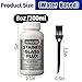 8oz Liquid Solder Flux for Stained Glass Soldering | Water-Based Liquid Zinc Flux for Solder Work, Glass Repair & Electronics Repair | Soldering Tools Stained Glass Supplies Kit for DIY Projects