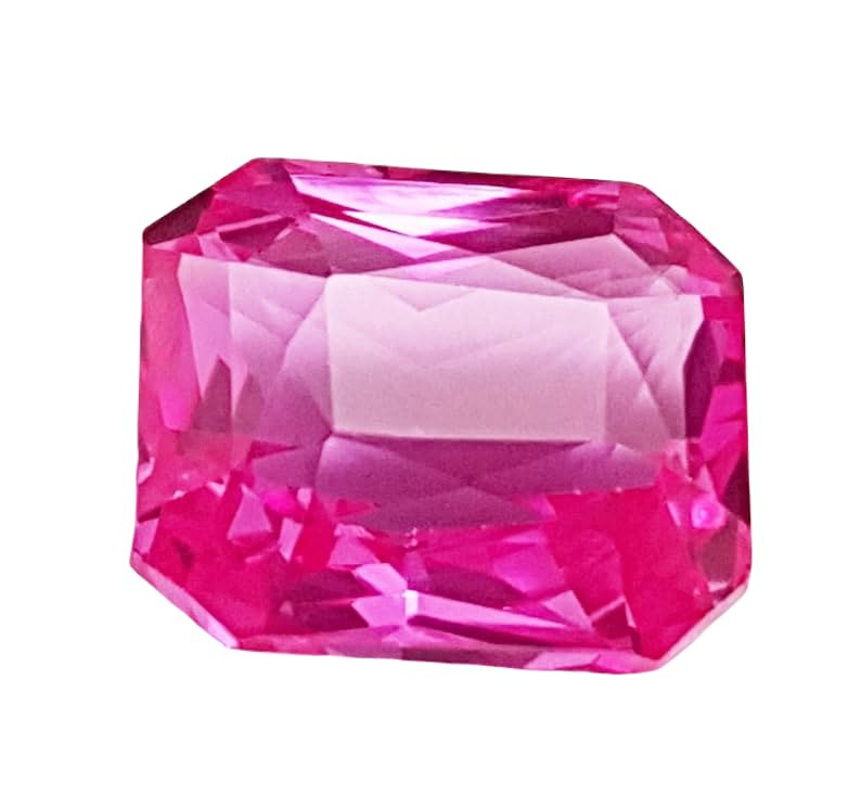 Saphir rose naturel authentique 13mm pour remplacer une gemme perdue