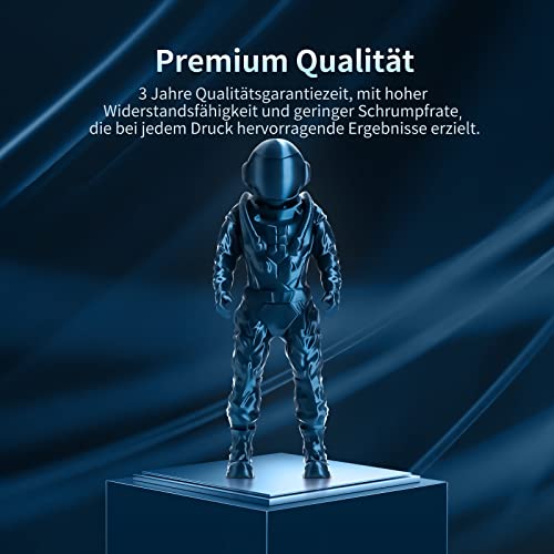 ANYCUBIC PLA Filament 1.75mm Silk Metallblau, 3D Drucker Filament 1.75 PLA 1kg Spool, Glänzend, Premium-Qualität, Biologisch abbaubar – Bild 5