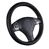 Modelo universal: fundas volante coche silicona adecuado para volantes de tamaño mediano con diámetro de 32 cm a 40 cm. No te preocupes por si se ajusta o no, esta funda tiene la elasticidad para adaptarse a cualquier volante en coches, furgonetas, camiones y SUV.