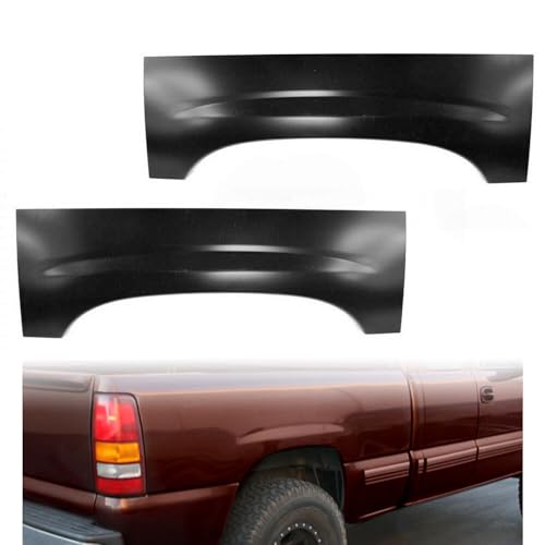 Wheel Arch Repair Panel Upper Rear Pair for 1999-2007 Chevy Silverado GMC Sierra