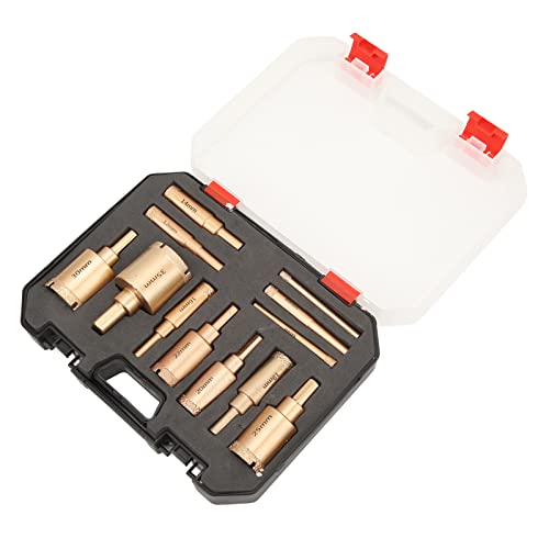 Set de brocas para perforar 12 piezas 6-35 mm en acero miniatura 5