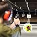 EWUHRY 200 Pieces Range Shooting Splatter Target Stickers Reactive Self-Adhesive Pasters Bullseye Targets Shooting for Rifle Pellet Pistol Airsoft Gun 3 Inch