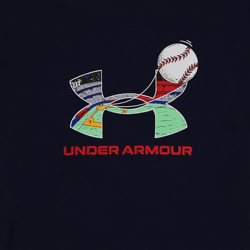 Image of Under Armour Boys 2-piece Short Sleeve Graphic T-Shirt and Shorts Set, Lightweight & Breathable