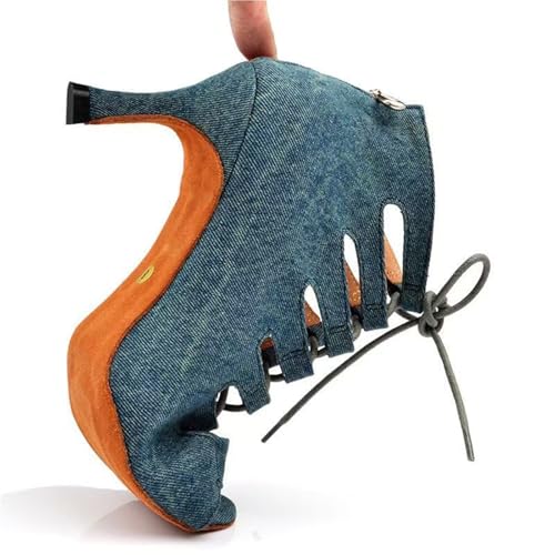 Chaussures de danse pour femmes bleues sandales tango jazz 41