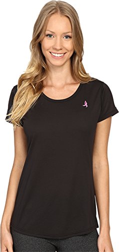 New Balance Women's Komen Accelerate Short Sleeve, Black, S