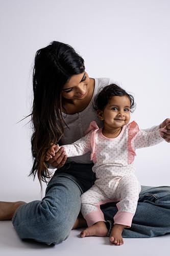 MONICA + ANDY Baby Organic Double Ruffle Romper4