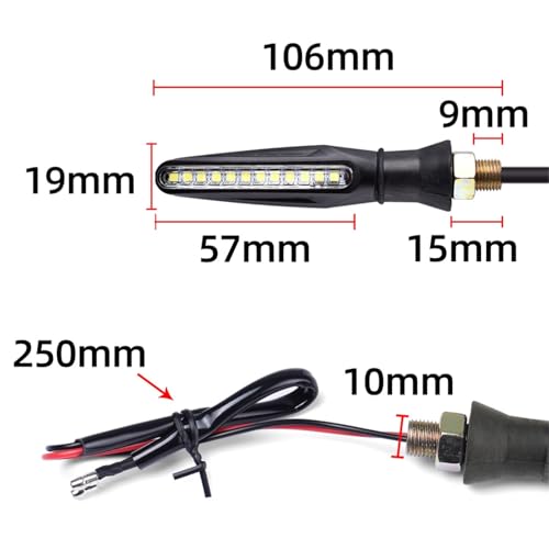 Intermitentes LED para Suzuki Bandit 650S y DL1000 GSF 5