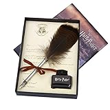 Ottimo regalo – Design raffinato, stile antico, la bellezza di ogni penna con piuma rappresenta il duro lavoro di un artigianato. Questa penna da calligrafia è un bel regalo, di alta qualità e significativo per la famiglia e gli amici a Natale, nel giorno del Ringraziamento, nel compleanno e così via.