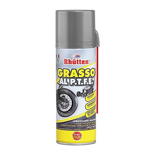 Grasso al PTFE, Lubrificante Resistente, Facilè, 200ml Spray