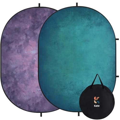 Kate Blue/Purple Collapsible Backdrop