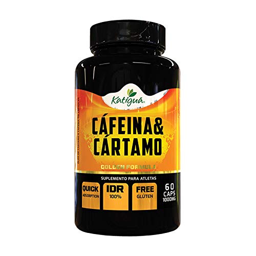 Cafeína & Cártamo 60 Cápsulas de 1000mg, Katiguá