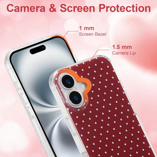 Coque iPhone 16 Plus esthétique étui brillant idée cadeau fille - 2