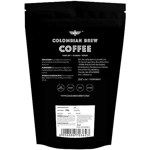Image of Colombian Brew Extra Strong Instant Coffee Powder 200g (Pack of 3)