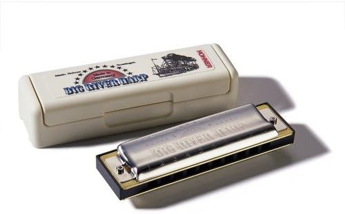 Hohner Big River Harp MS Harmonica in Chrome - Ke