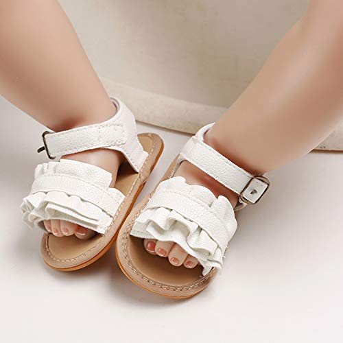 myppgg Toddler Baby Boys Girls Bowknot Sandals Soft Sole Cotton Crib First Walkers Shoes3