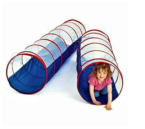 FunBlast Tunnel Tent for Kids, Foldable Outdoor Tunnel for Toddlers, 6 Feet Long Tunnel Tent for Kids, Girls and Boys, Pop-Up Activity Toys (Multicolor)