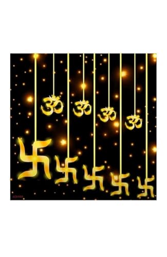 Image of Light 12 Swastik Om String 6+6 Swastik Om 138 LED Star Lights, Curtain String Lights for Bedroom with 8 Lighting Modes,Waterproof Window Lights Decorations, Garden Decorations Warm White