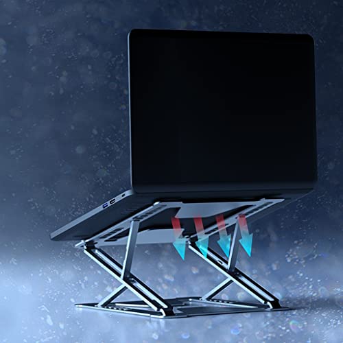 Soporte vertical para evitar dolor cervical con elevación ajustable de portátil 6