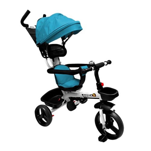 Opiniones y reviews de Triciclo antiguo niño los preferidos por los clientes. 32 Raganet, Triciclo Montable 3 en 1 para Niños y Bebés, Carriola, Triciclo y Triciclo Dirigible, Diseño de Maxima Seguridad, Ruedas de Goma Resistentes y Duraderas, Soporta 30Kg...