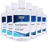 Natural Concepts Hand Sanitizer Gel, 6-Pack, 8 oz Bottles, 65% Ethyl Alcohol, Protect Against G…