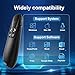 (4 Units) Wireless Presentation Clicker PowerPoint Presenter Remote: Clicker with Red Laser Pointer Long Range PPT Control -Power Point Google Slide Advancer for Mac Laptop PC Computer Keynote