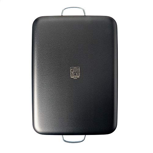 Alluflon Tradition Italien Lasagneform, Aluminium, schwarz, 35 x 25 cm – Ansicht 2