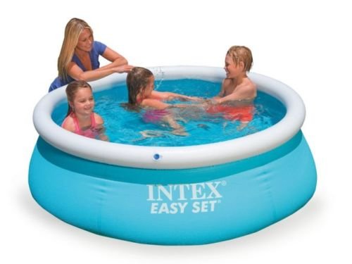 Piscina inflável Intex 15 x 50 cm de fácil ajuste – Azul água | 28101EH (54402E)