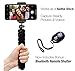 Phone Tripod, Portable and Adjustable Camera Stand Holder with Bluetooth Remote and Universal Clip for Any Smartphone, Cellphone, Phone, Android, Camera, GoPro (Black, 8