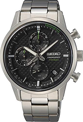 Seiko Hommes Analogique Quartz Montre avec Bracelet en Métal SSB389P1