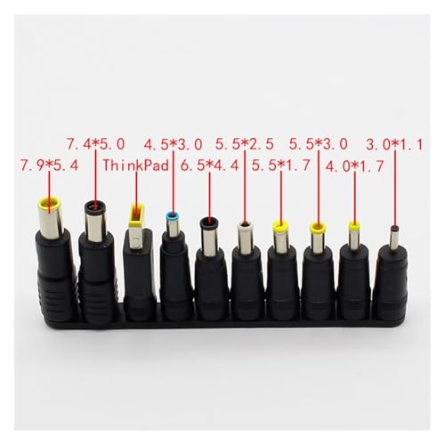 Connecteurs Jack mâles 5,5 x 2,1 mm pour alimentation CC CA de PC portable - 4
