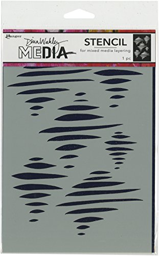 Ranger Tornado Dina Wakley Media Stencils 9