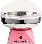 Cotton Candy Machine with 2.0 Stainless Steel Bowl - 10 Cones Cotton Candy Machine and Sugar Scoop, Cotton Machine for Home for Kids Birthday Party
