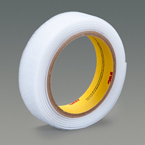 Image of 3M Plasticizer Resistant Loop Fastener SJ3523, White, 2 in x 50 yd