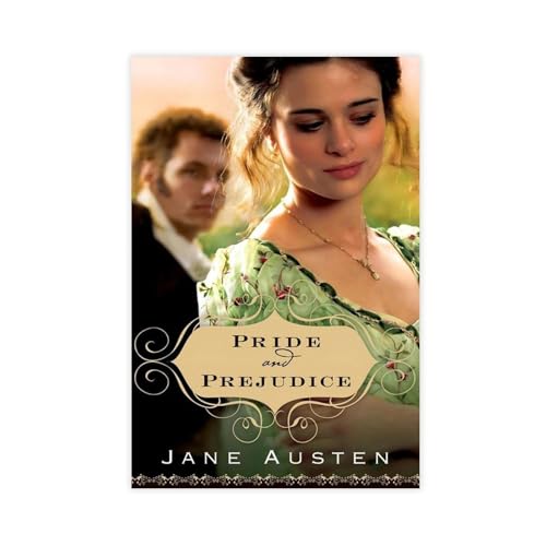 THSOHG Poster cinematografico vintage 2005, motivo Pride And Prejudice, decorazione per camera da letto, ufficio, stanza, regalo, 60 x 90 cm