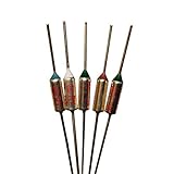 CompStudio 5Pcs 240C Celsius Circuit Cut Off Temperature Micro Thermal Fuse 10A 250V