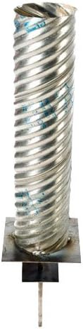 Foundation Sleeve 3 Foot x 6 Inch Galvanized Steel
