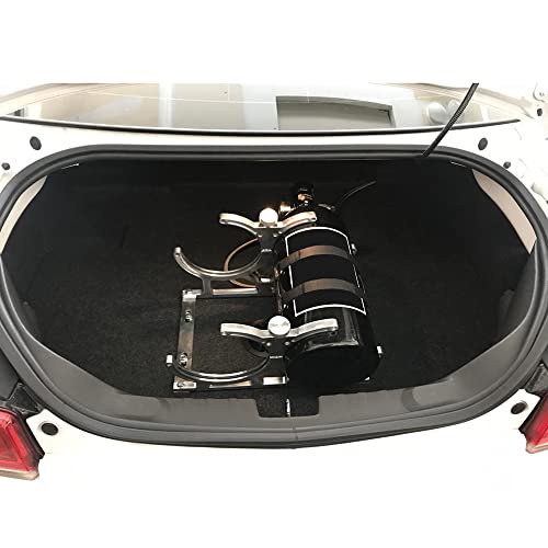 Bevinsee BEVINSEE9021167506[US] 7 Inch Nitrous Oxide Nos Dual Bottle Holder Bracket Billet Aluminum thumb #1