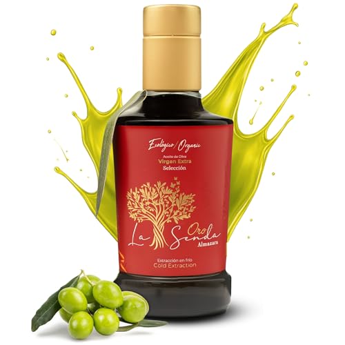 Almazara Lasenda – Aceite de Oliva Virgen Extra | AOVE Gourmet Premium 100% Cornicabra – Aceite Natural Español de cosecha Temprana, Prensado en Frío | Olive Oil de Primera Extracción en Frío (250ml)